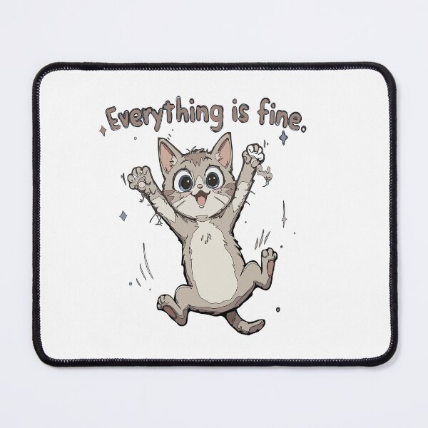 Item preview, Everything is fine. This is fine. I am fine designed and sold by DashBliss.