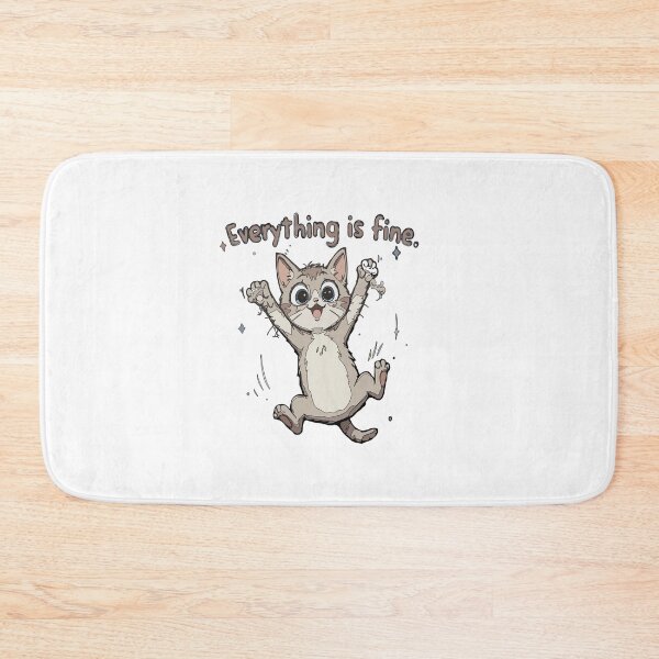 Item preview, Everything is fine. This is fine. I am fine designed and sold by DashBliss.