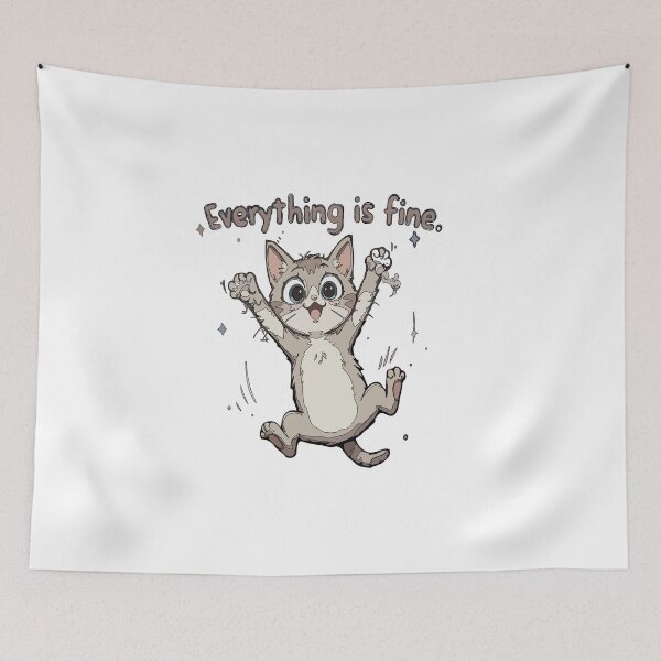 Item preview, Everything is fine. This is fine. I am fine designed and sold by DashBliss.