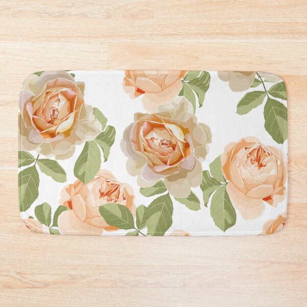 Item preview, Illustration roses and leaves garden background. designed and sold by MatyKotiv.