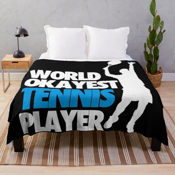 Item preview, World Okayest - Funny Tennis Player Design designed and sold by miaa-artistshop.