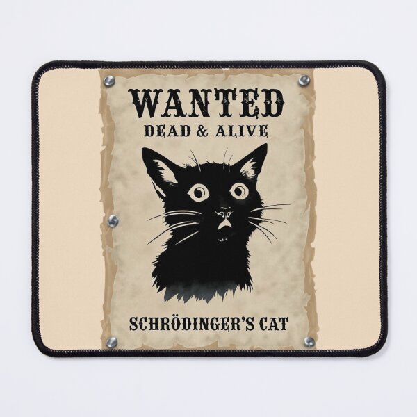 Item preview, Vintage Wanted Poster Featuring Silhouette Of A Cat designed and sold by Aise06.