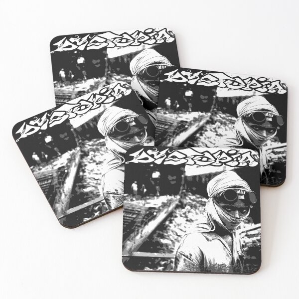 Item preview, Dystopia The Aftermath (Black & White 2) | Sludge Crust Punk Doom Metal designed and sold by TheSmartChicken.