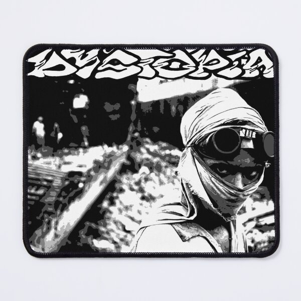 Item preview, Dystopia The Aftermath (Black & White 2) | Sludge Crust Punk Doom Metal designed and sold by TheSmartChicken.