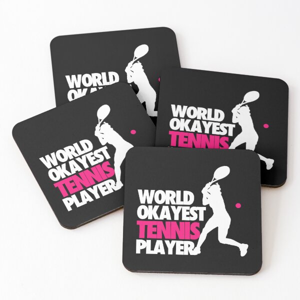 Item preview, World Okayest - Funny Tennis Player Design designed and sold by miaa-artistshop.
