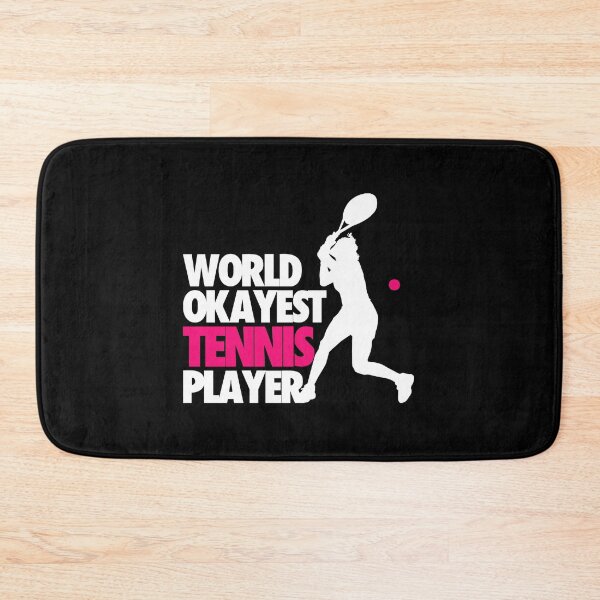 Item preview, World Okayest - Funny Tennis Player Design designed and sold by miaa-artistshop.
