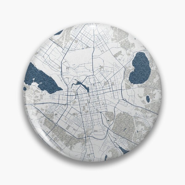 Item preview, Yekaterinburg City Map of Russia - Coastal designed and sold by deMAP.