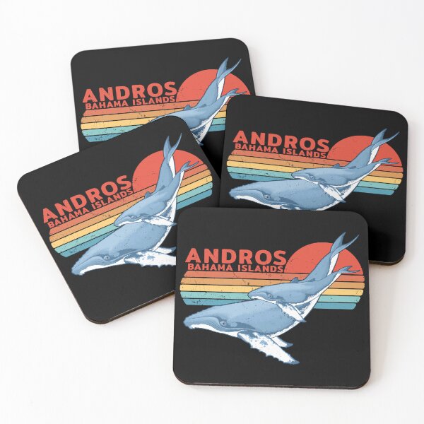 Item preview, Andros Bahamas Humpback Whales designed and sold by NicGrayGraphic.