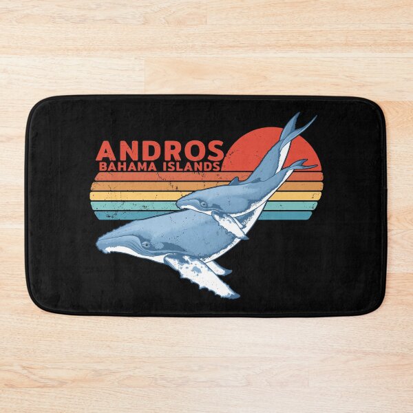 Item preview, Andros Bahamas Humpback Whales designed and sold by NicGrayGraphic.
