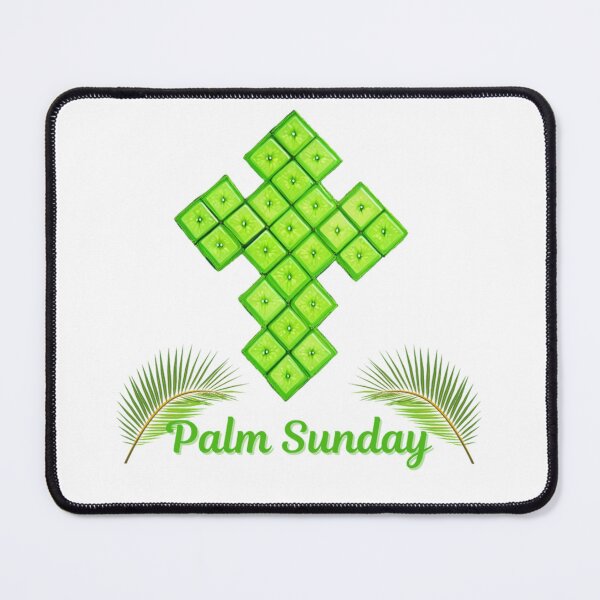 Item preview, Palm sunday, cross, palm, green designed and sold by B-M-Store.
