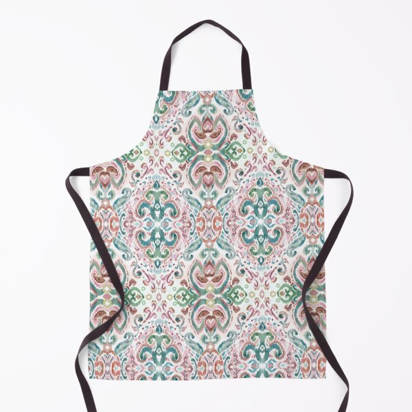 Item preview, Boho watercolor geometric ikat designed and sold by Alessandro Remo Mazzoni Remotextiles.