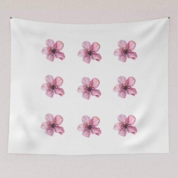 Item preview, Sakura mini flower set 9 pieces photo of pink petals designed and sold by EmeraldeaArt.