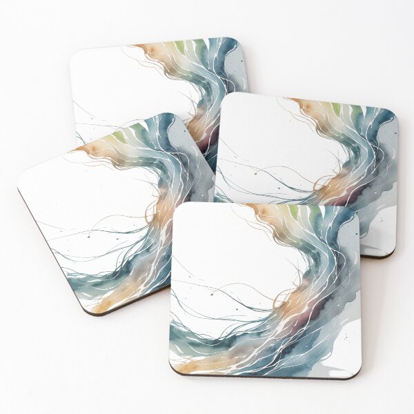 Item preview, “Watercolor Flowing Energy” designed and sold by AIDreamCraft10.