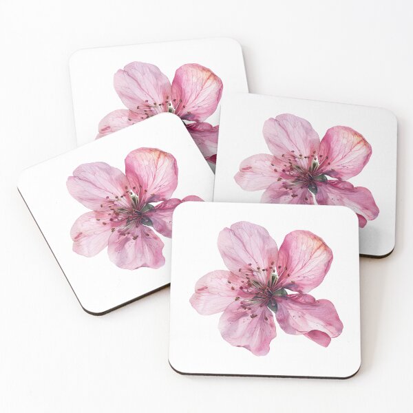Item preview, A single Sakura flower - pink cherry tree petals designed and sold by EmeraldeaArt.