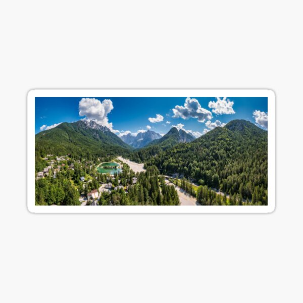 Item preview, Jasna lake with beautiful mountains. Nature scenery in Triglav national park. Location: Triglav national park. Kranjska Gora, Slovenia, Europe. Mountain lake Jasna in Krajsnka Gora, Slovenia.  designed and sold by Framed Horizons.