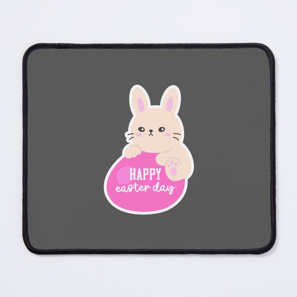 Item preview, appy Easter Day Bunny Sticker – Pink Edition designed and sold by BubiStudio.