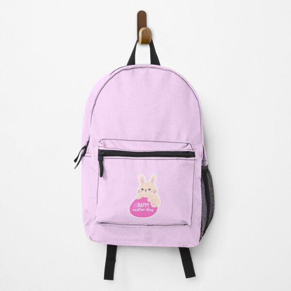 Item preview, appy Easter Day Bunny Sticker – Pink Edition designed and sold by BubiStudio.