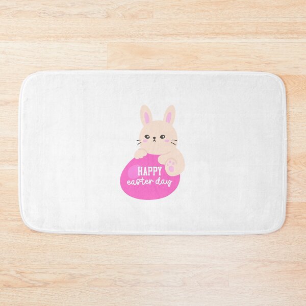 Item preview, appy Easter Day Bunny Sticker – Pink Edition designed and sold by BubiStudio.