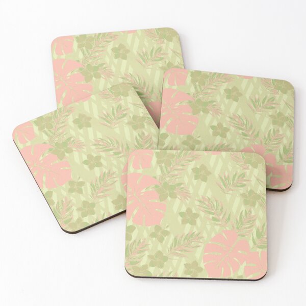 Item preview, Soft Tropical Aesthetic with Palm and Plumeria designed and sold by Adela80.