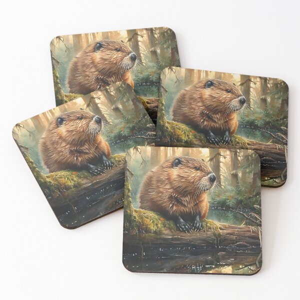 Item preview, The Beaver by the Riverbank designed and sold by daila70.