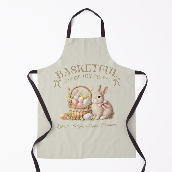 Artikelvorschau, Vintage Osterhase mit Blumen, Osterkorb und Osterei entworfen und verkauft von Coolparrotgirl.