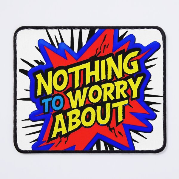 Item preview, Nothing to Worry About Comic Burst designed and sold by ArtisticDesignsbyLinda.