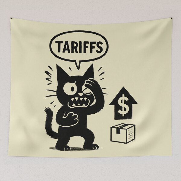 Item preview, Tariff Impact: Cost Concerns Cartoon designed and sold by zzz888.