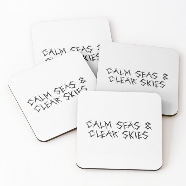 Item preview, Calm Seas & Clear Skies designed and sold by Ninjacatoff.