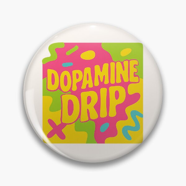Item preview, Dopamine Drip – Clashing Colors Eclectic Abstract Design designed and sold by Bratak.