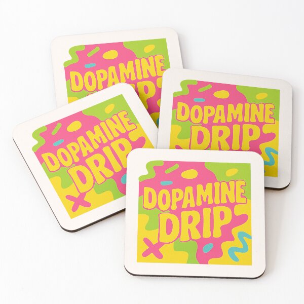 Item preview, Dopamine Drip – Clashing Colors Eclectic Abstract Design designed and sold by Bratak.