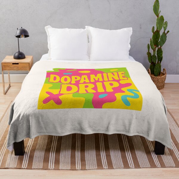 Item preview, Dopamine Drip – Clashing Colors Eclectic Abstract Design designed and sold by Bratak.