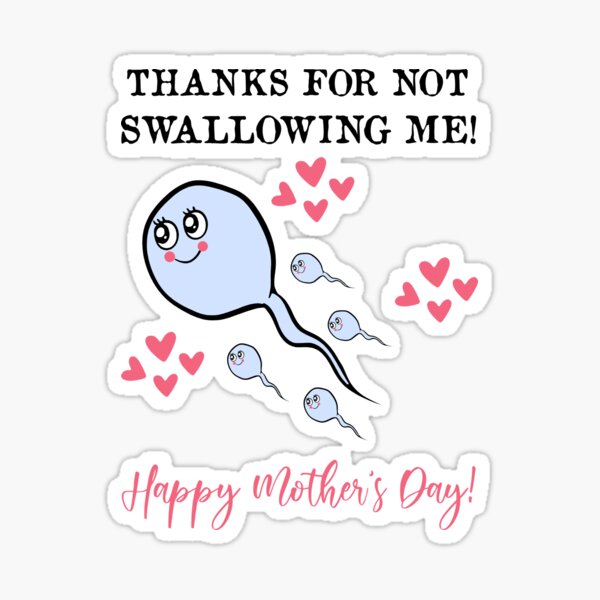 Item preview, Funny Cute Mother's Day Sperm Design – Happy Mother's Day designed and sold by Smell  Cloud.