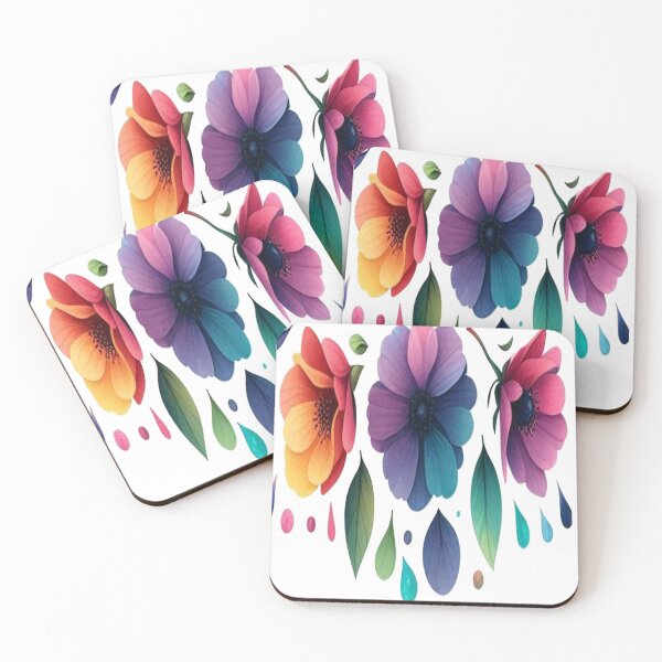 Item preview, Petals of Color, Drops of Joy – Watercolor Splendor designed and sold by HappyLifeStore6.