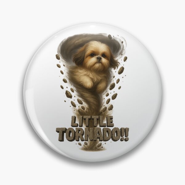 Item preview, Energetic Shih tzu designed and sold by LOKOthing.