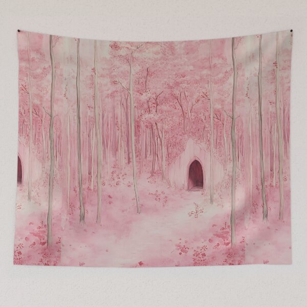 Item preview, Fairycore Aesthetic Pink: Ethereal Nature designed and sold by bapupa.