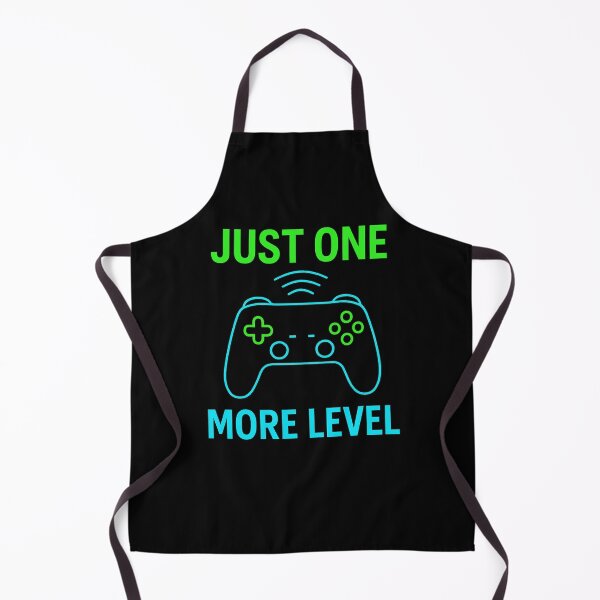 Item preview, Just One More Level – Neon Gamer Controller Art designed and sold by Bratak.
