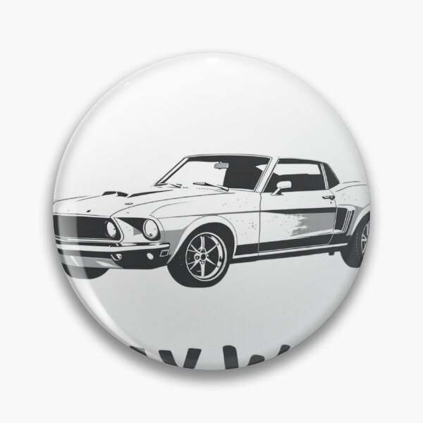 Item preview, Vintage Mustang Muscle – Stay Wild Tee designed and sold by Fiercest128.