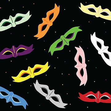 Artwork thumbnail, Masquerade Masks by Rvgill22
