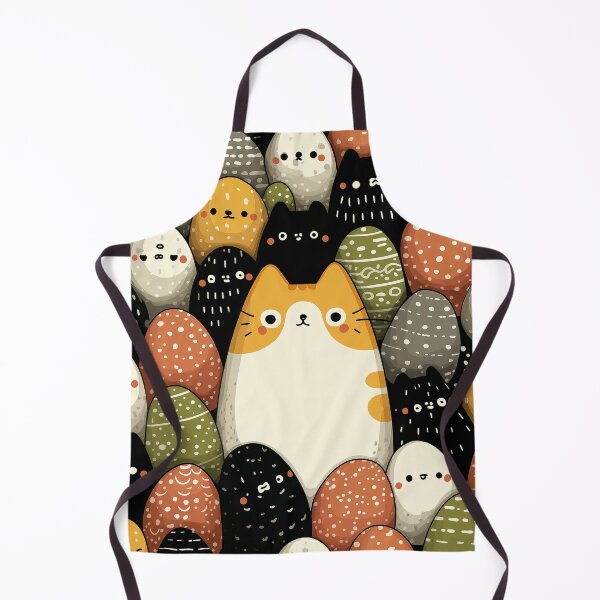 Item preview, Eggstra Cute Easter Cat designed and sold by Bearabilia.