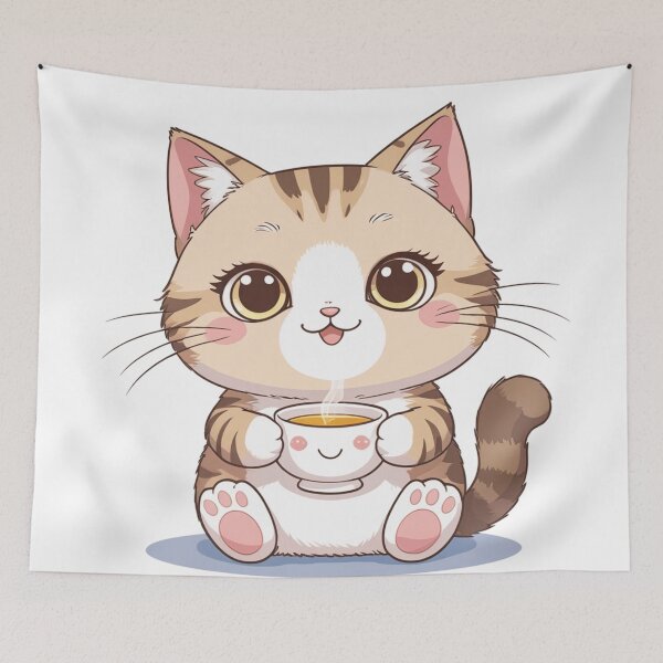 Item preview, "Tiny Feline Wonder" designed and sold by AIDreamCraft10.