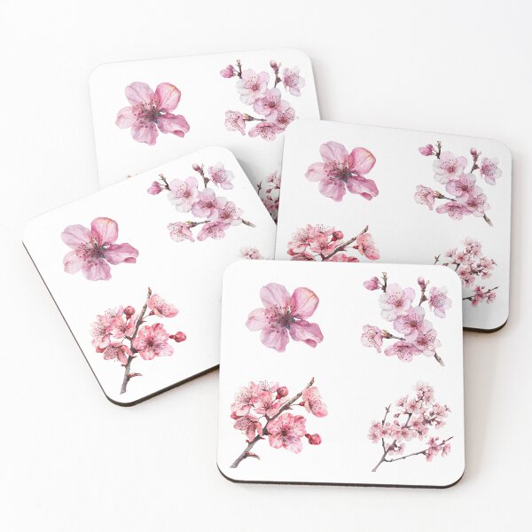 Item preview, Sakura branches and flower set 4 pieces  designed and sold by EmeraldeaArt.