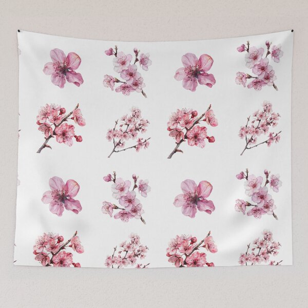 Item preview, Sakura branches and flower set 4 pieces  designed and sold by EmeraldeaArt.