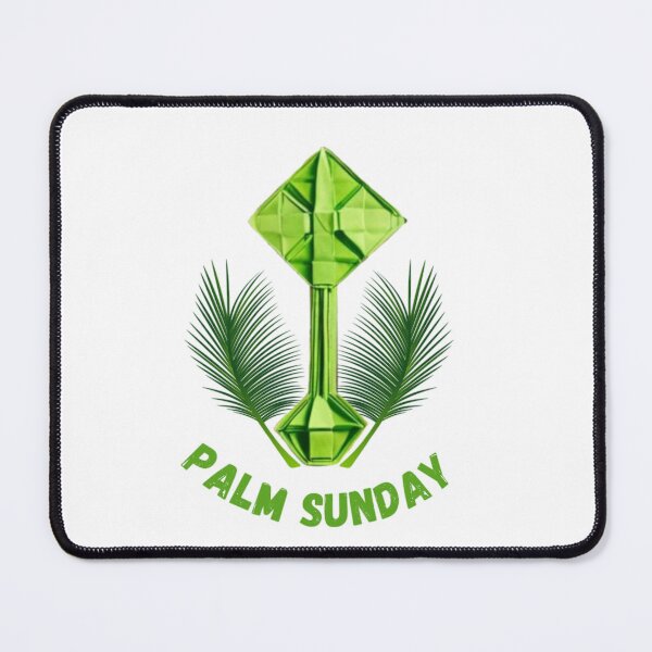 Item preview, Palm Sunday, palm, leaves, cross, green designed and sold by B-M-Store.