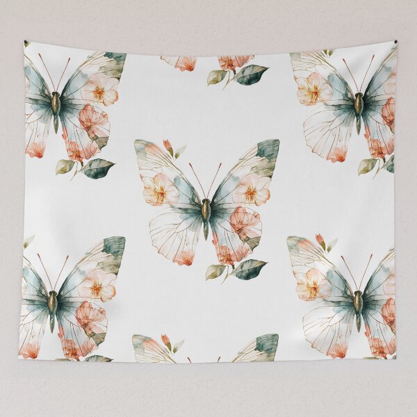 Item preview, Fairycore Aesthetic: Floral Winged Magic designed and sold by bapupa.