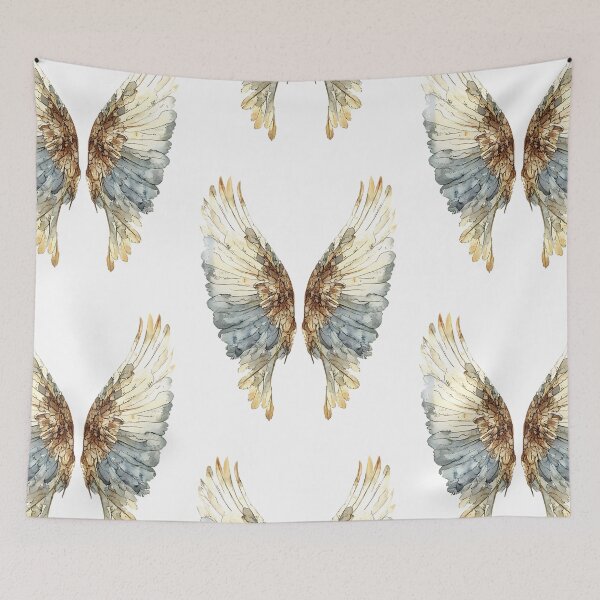 Item preview, Fairycore Aesthetic: Whimsical Feather Wings designed and sold by bapupa.