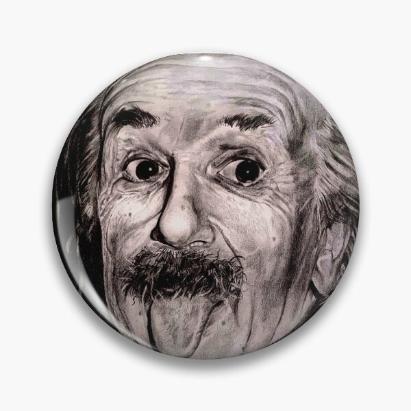 Item preview, Retrato icónico de Einstein sacando la lengua designed and sold by DoctorFirsShop.