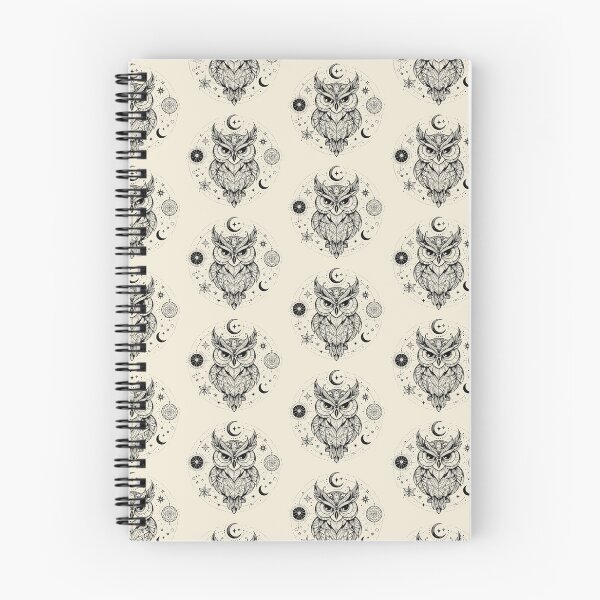 Item preview, Mystical Owl – Celestial Wisdom in Flight designed and sold by Roberta Calabrese.