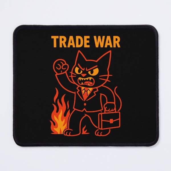 Item preview, Trade War Fury: Angry Business Cat designed and sold by zzz888.