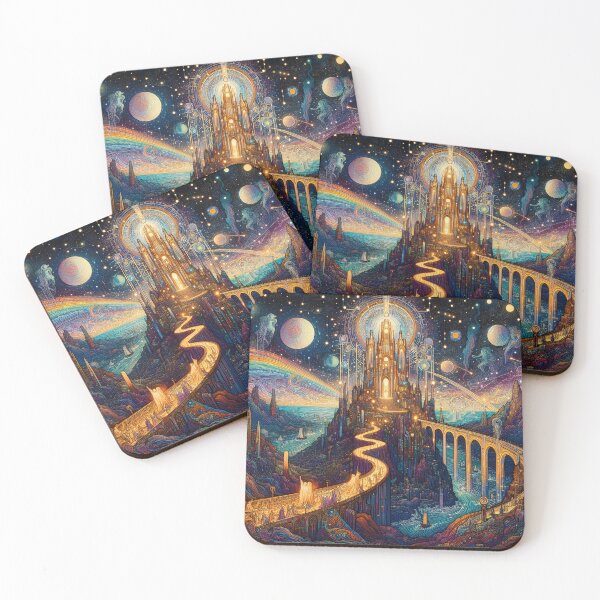 Item preview, The Shining Halls of Asgard designed and sold by Stoneflower-Art.
