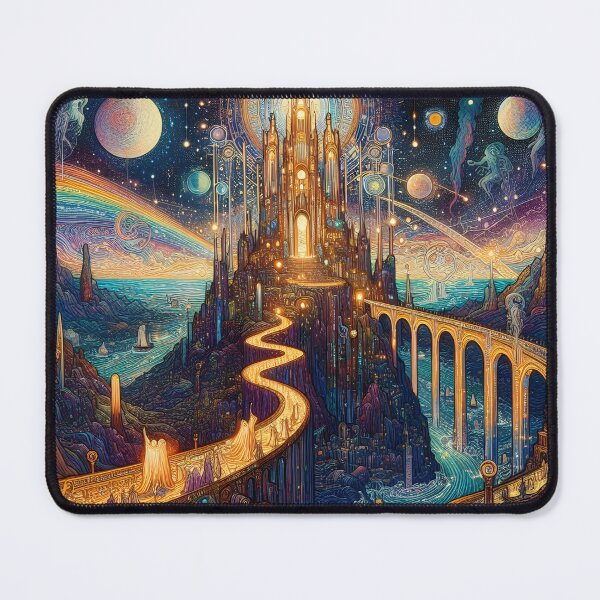 Item preview, The Shining Halls of Asgard designed and sold by Stoneflower-Art.